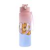 Cartoon Letter Printed Lovely A-Z 750ML Water Bottle Large Capacity Drinking Cup Portable Outdoor Sports Water Cup Children Gift