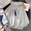 Fashion Unisex Hoodies Anime Kochou Shinobu Printed Hooded Women Men Harajuku Streetwear Sweatshirt Casual Pullover Tops