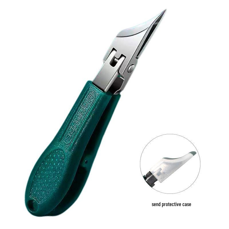 Chickpea Oblique Mouth Large Opening Stainless Steel Nail Clippers for Ingrown Nails
