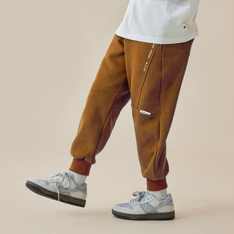 Duoduojia Boys  Trendy Paneled Sweatpants 110