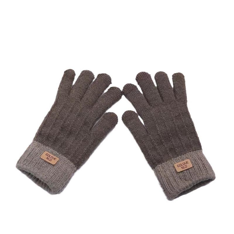 Yi Shan Yi Si 3-Pack Winter Touchscreen Knit Gloves