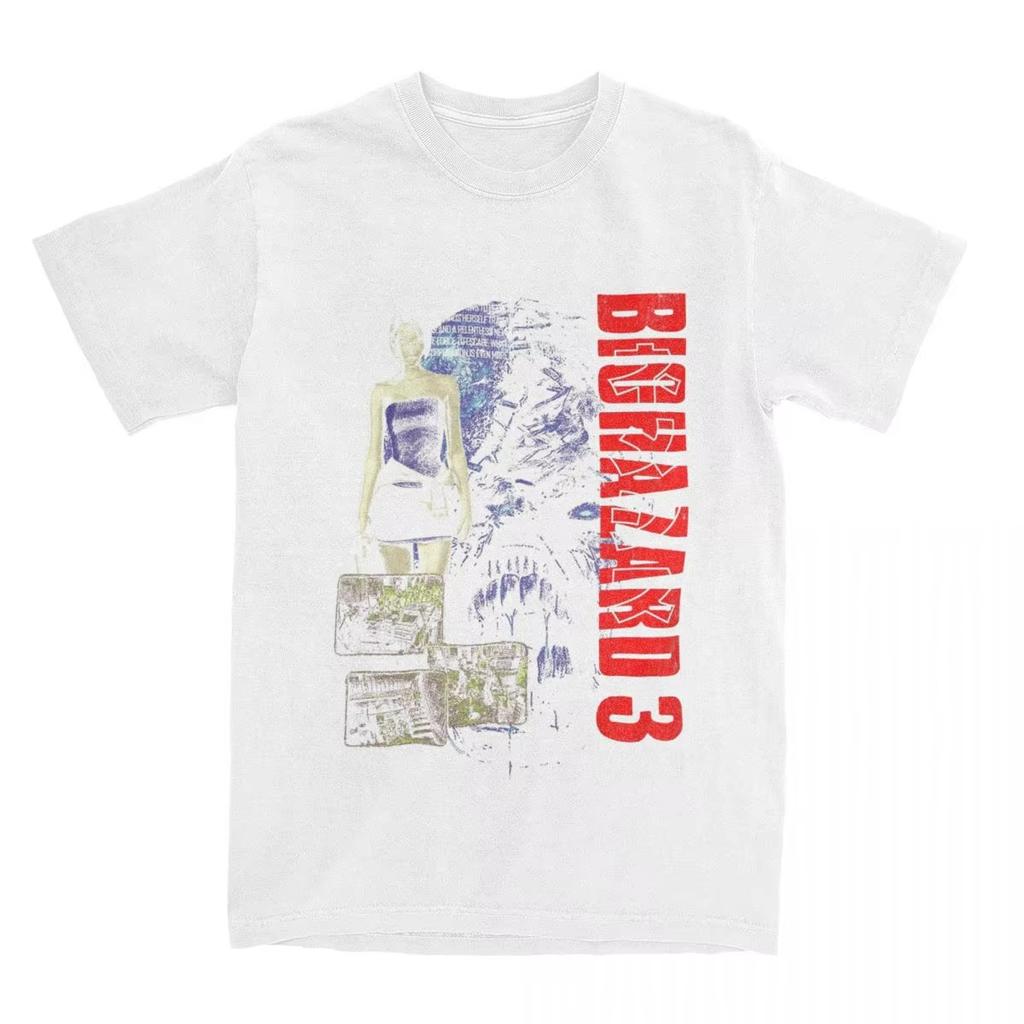 Men Residented Eviled 4 Biohazard Game TShirts 100 Cotton Clothes Short Sleeve TShirt O Neck Harajuku Tee Shirt Big Size