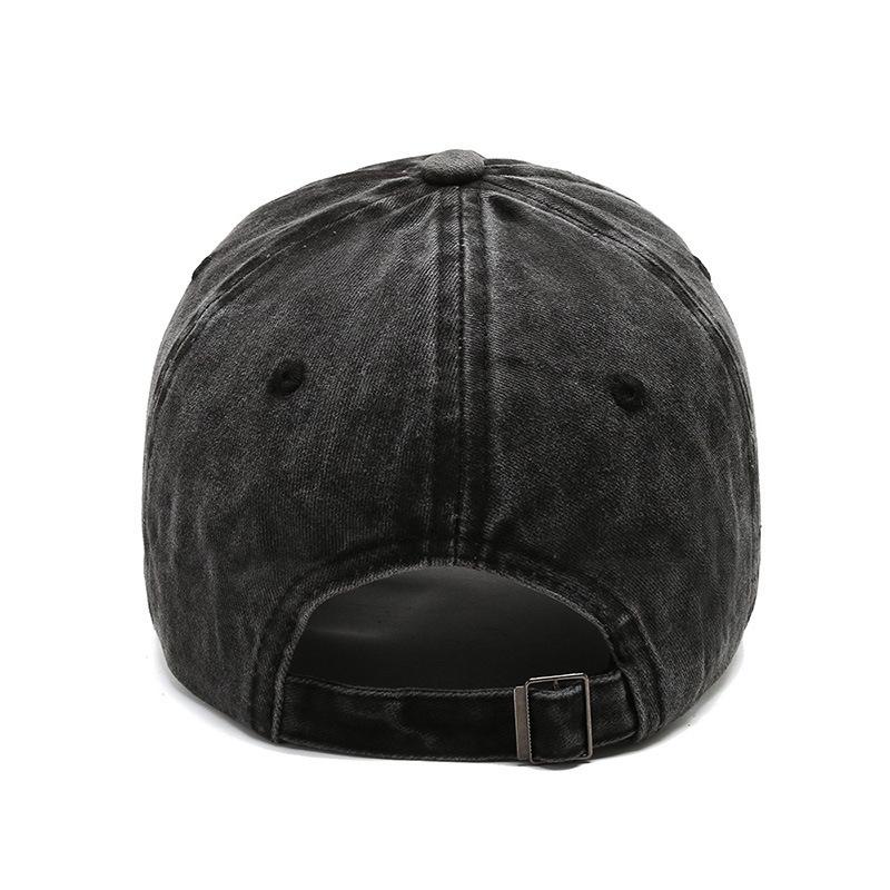 Baseball cap women's literary and retro outdoor washed baseball cap hot-selling cap retro light board antique men