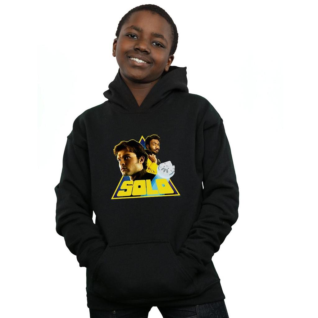 Star Wars Boys Solo Retro Triangle Hoodie