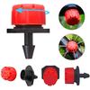 50PCS Irrigation Drippers Sprinklers Adjustable Water Dropper Head Sprinkler Flow Head Garden Watering Irrigation System