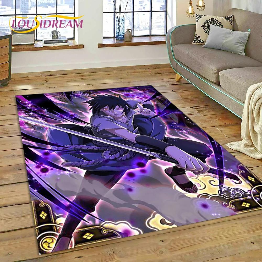 Cartoon 3D I-Itachi Japan Anime  Area Rug,Carpet Rug for Living Room Bedroom Sofa Doormat Decoration, Kids Non-slip Floor Mat