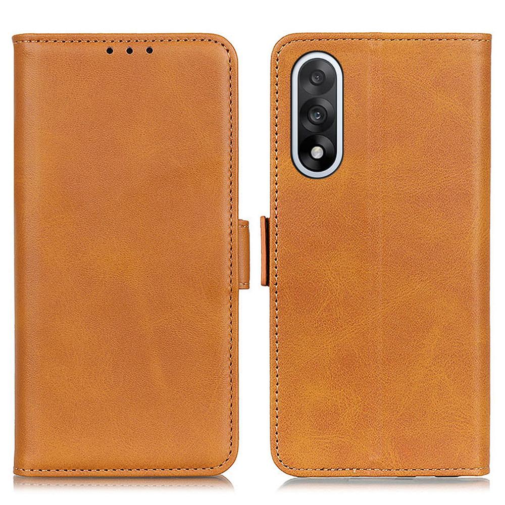 For OnePlus Nord 5 5G/Ace 5 Ultra 5G Case Stand Cowhide Texture PU Leather Phone Cover