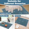 Darkyazi Cat Litter Box Mat for Floor Litter Trapping Mat Non-Slip Backing, Scatter Control, Easy Clean, Water Resistant, Soft On Paws (15.75" X