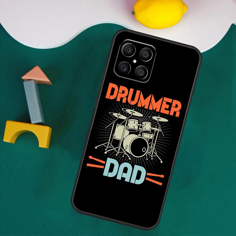 Drum Drummer Music DJ Case For Honor 200 Pro 50 70 90 X9a X8a X8 X9 X8b X9c X9b Honor Magic 7 Lite 5 6 Pro Cover