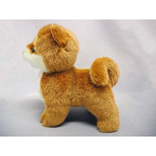 Sanei Boeki Original Plush Toy, Graceful (Made in Japan), Shiba Inu (S), Standing, Brown, W12.5 x D24 x H21.5cm, Dog, I-6857