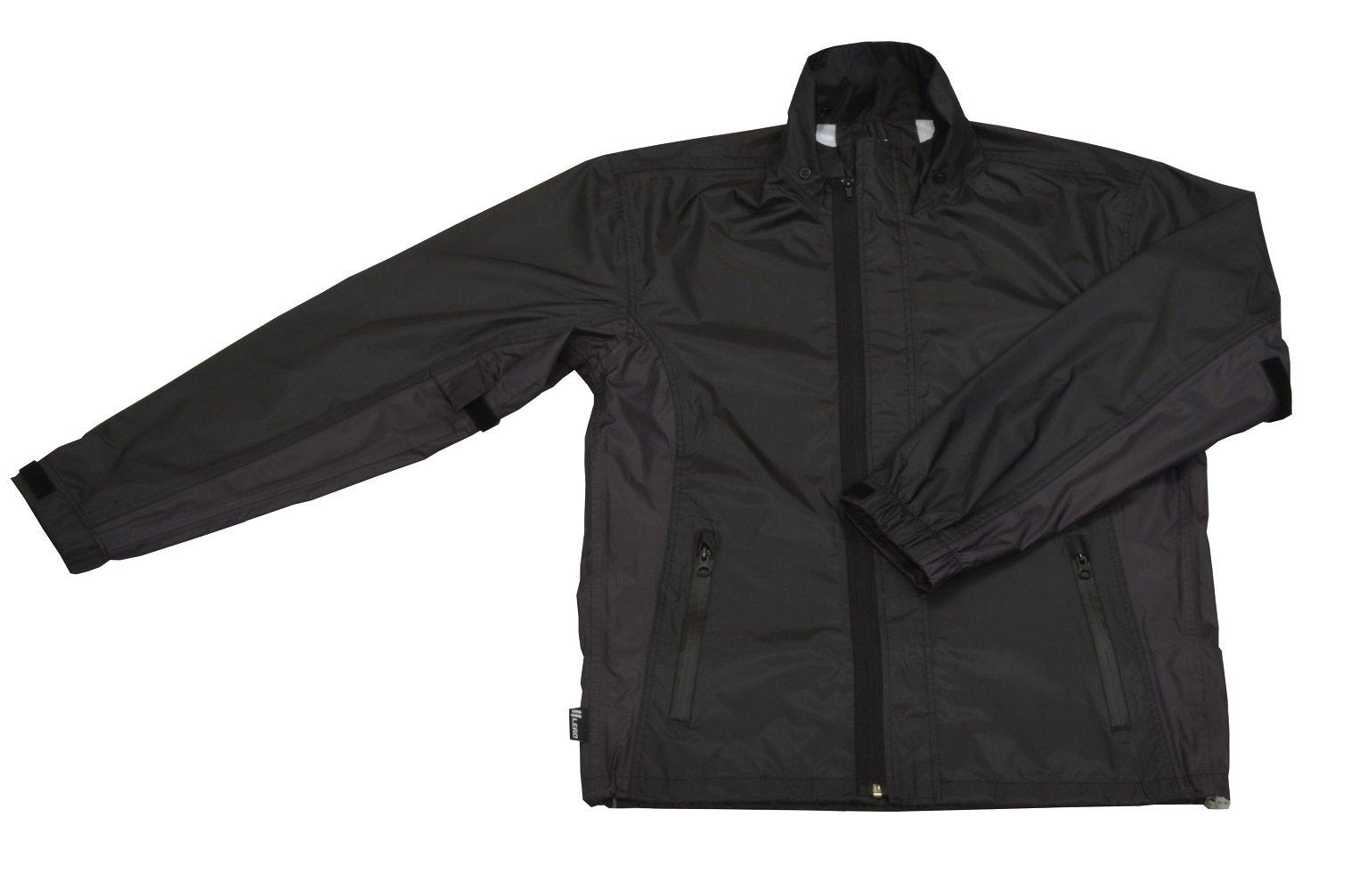 

LEAD Motorcycle Rain Wear Slim Rain Suit Black L Size RW-054 RW-054A чорний
