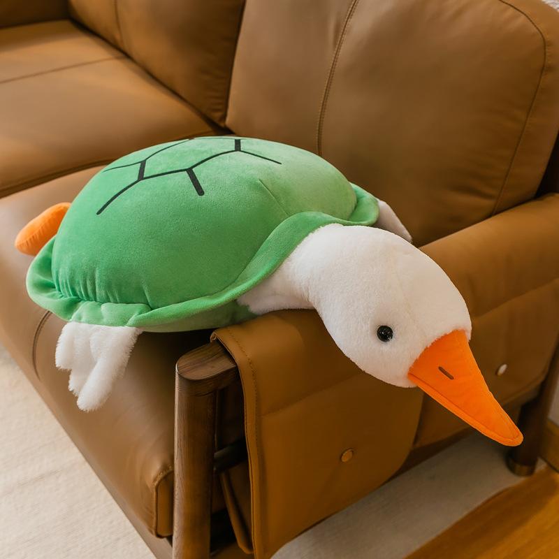 Turtle big goose plush toy cute turtle goose sleeping pillow doll doll grab machine doll machine