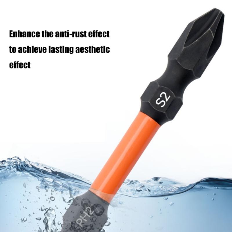 High Strength S2Steel Double Headed Crosses Screwdriver Bits for Versatile Use in Various Repair and Assembly Tasks