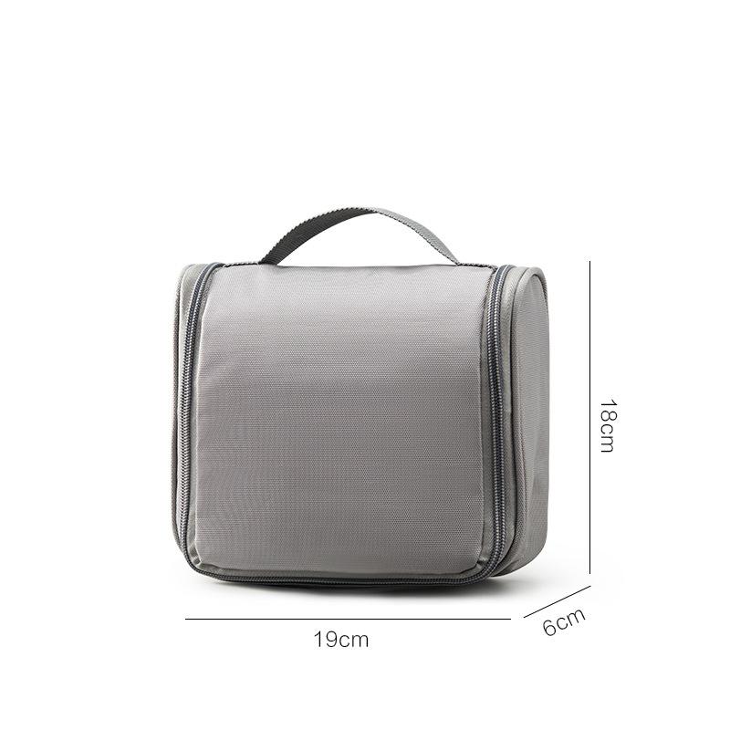 Oxford Toiletry Bag With Hook For Hanging Household Travel Daily Supplies Portable Organizer Storage Bag Foldable Cosmetic Bag