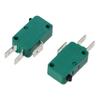 2pcs Green Micro Switch KW3-OZ Limit Switch Push Button Action Micro Limit Switches  PCB Terminals