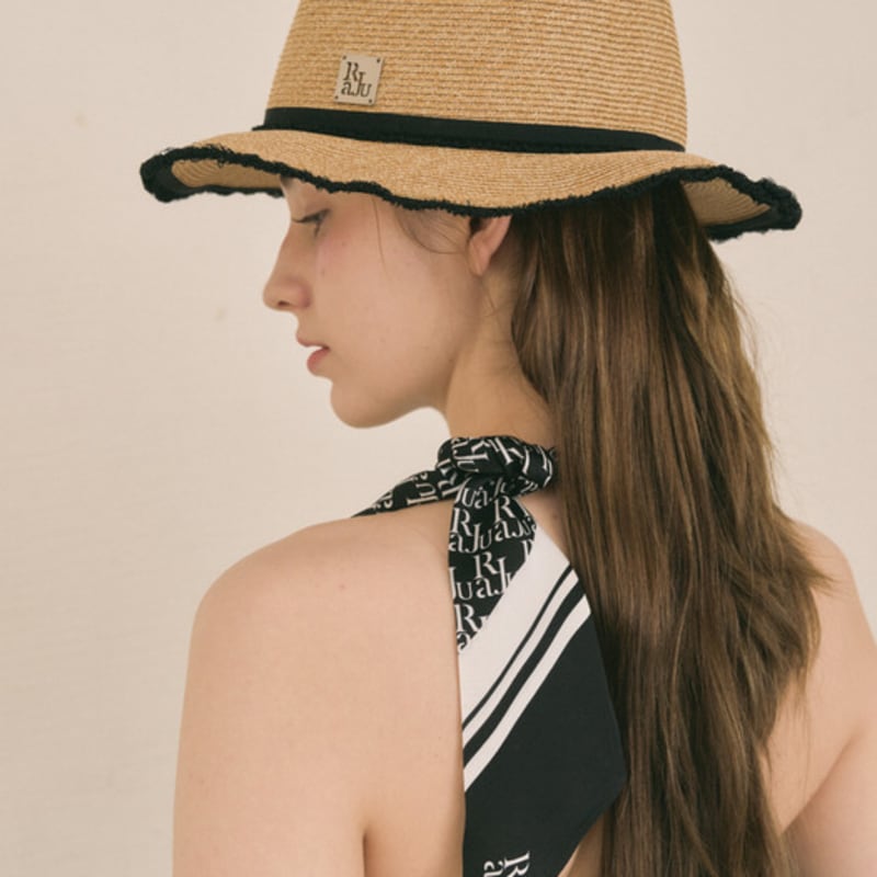 

Раджу Шляпа-боатер с бахромой_2 цвета black