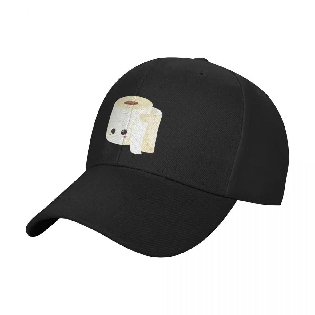 Kawaii Toilet Paper Baseball Cap funny hat tactical cap Golf Wear Mens Luxury Womens