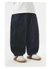 Right European Boys' Pure Cotton Work Pants - 2026 Spring & Autumn Style, Medium & Large Casual Trendy Children's Wear