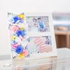 Preserved Flower Photo Wedding Never Blue Wedding Preserved Blue L Multiple Pieces Frame, Gift, Present, Stylish, Popular, Withers, Rose, Rose,
