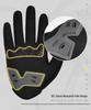 Boton Sports Reflective Shock-Absorbing Cycling Gloves - Colorful, Wear-Resistant, Touchscreen, Slip-Resistant, Ideal for Night Riding.