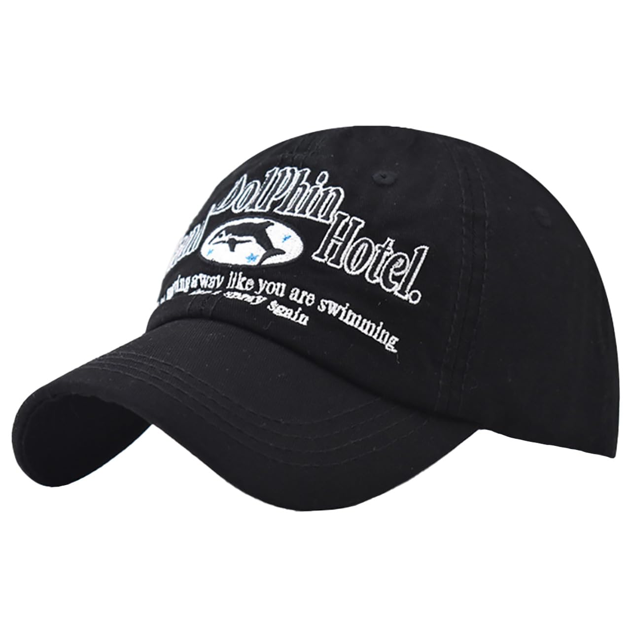 

Бейсболка CZA419 [Белый Клык], Кепка, Кепка, Вышитая, Повседневная, Стильная, Для улицы, Мужская, Женская, (черный) чёрный