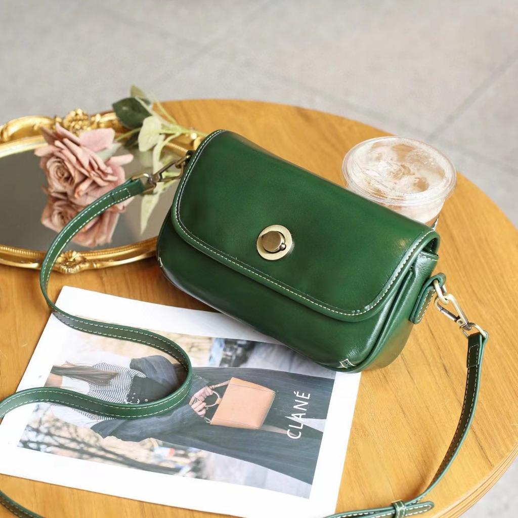 New Cowhide Shoulder Bag Portable Messenger Bag