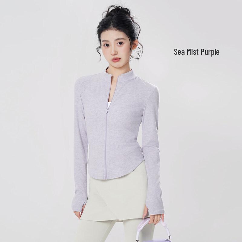 

Aiwuge Women s Long Sleeve Dance Practice Cardigan Top L