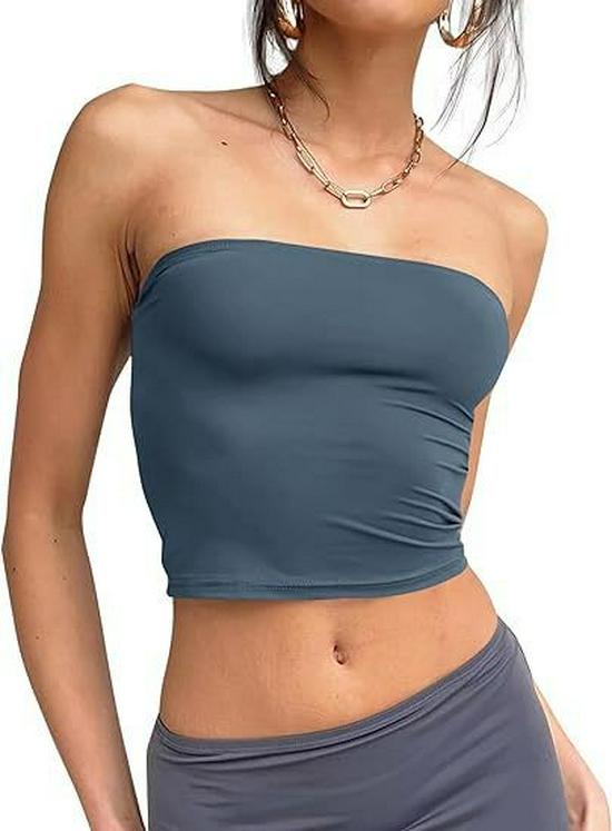 Slim-Fit Women's Pullover Tube Top Camisole for Summer