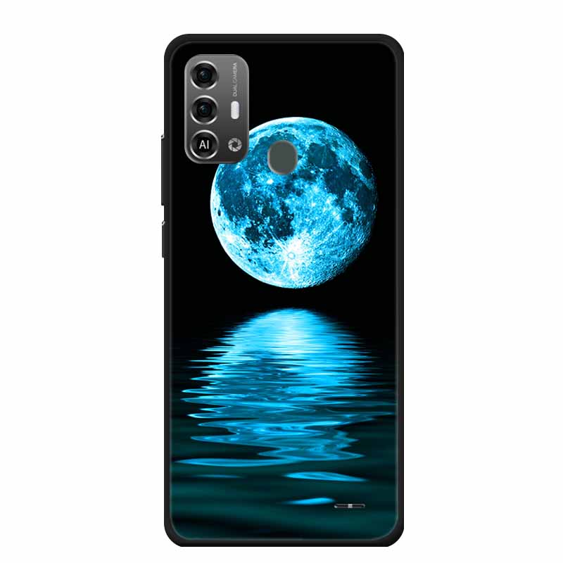 For ZTE Blade A53 Pro / A53Plus Case Lovely Soft TPU Painted Cat Silicone Cover for ZTE Blade A53 Plus Funda Coque A53Pro Shell