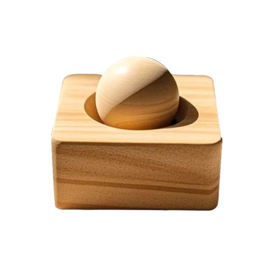 Wooden Essential Oil Diffuser Round Diffuser Small Passive Ball Aromatherapy Diffuser for Office Home Car Sauna Square