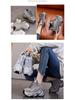 Women's 12cm Breathable Mesh Platform Sneakers A8935 - Casual Sports Shoes In Small Sizes