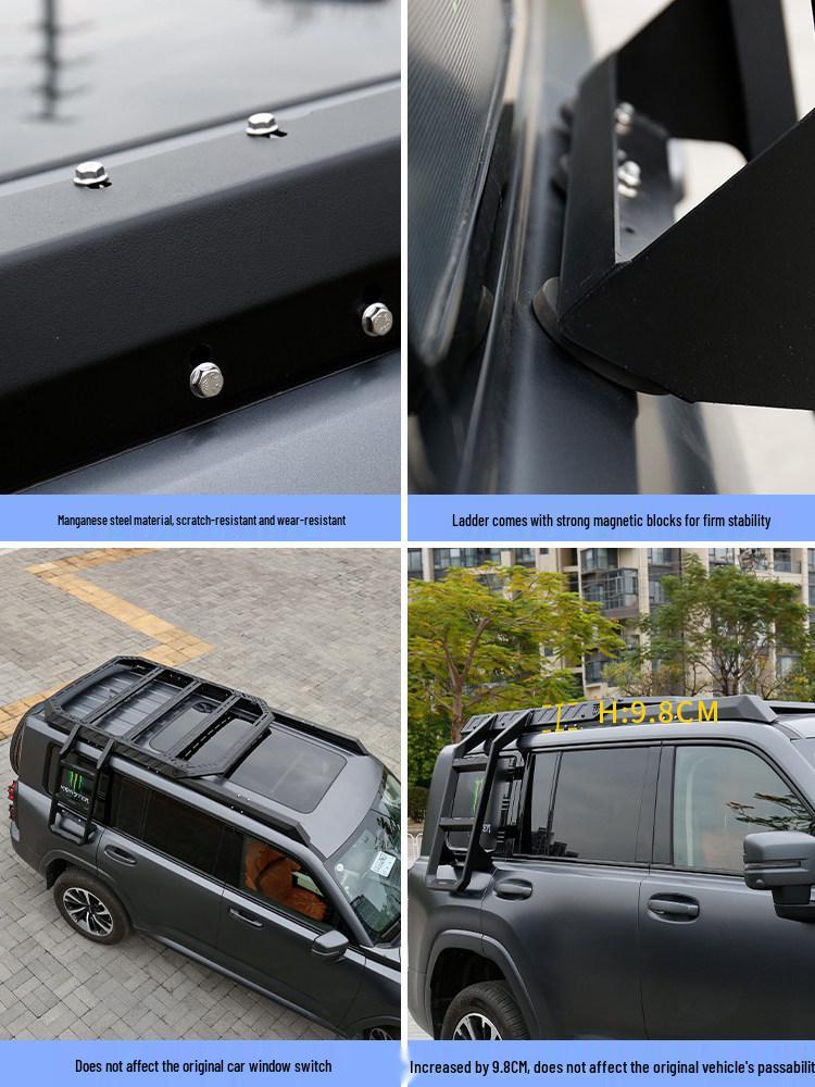 Shunyi Roof Rack Expansion for Second-Gen Haval H9 Off-Road Gear