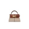 J trapezoidal bag new leather women's bag high-end versatile messenger bag fashion niche hand bag