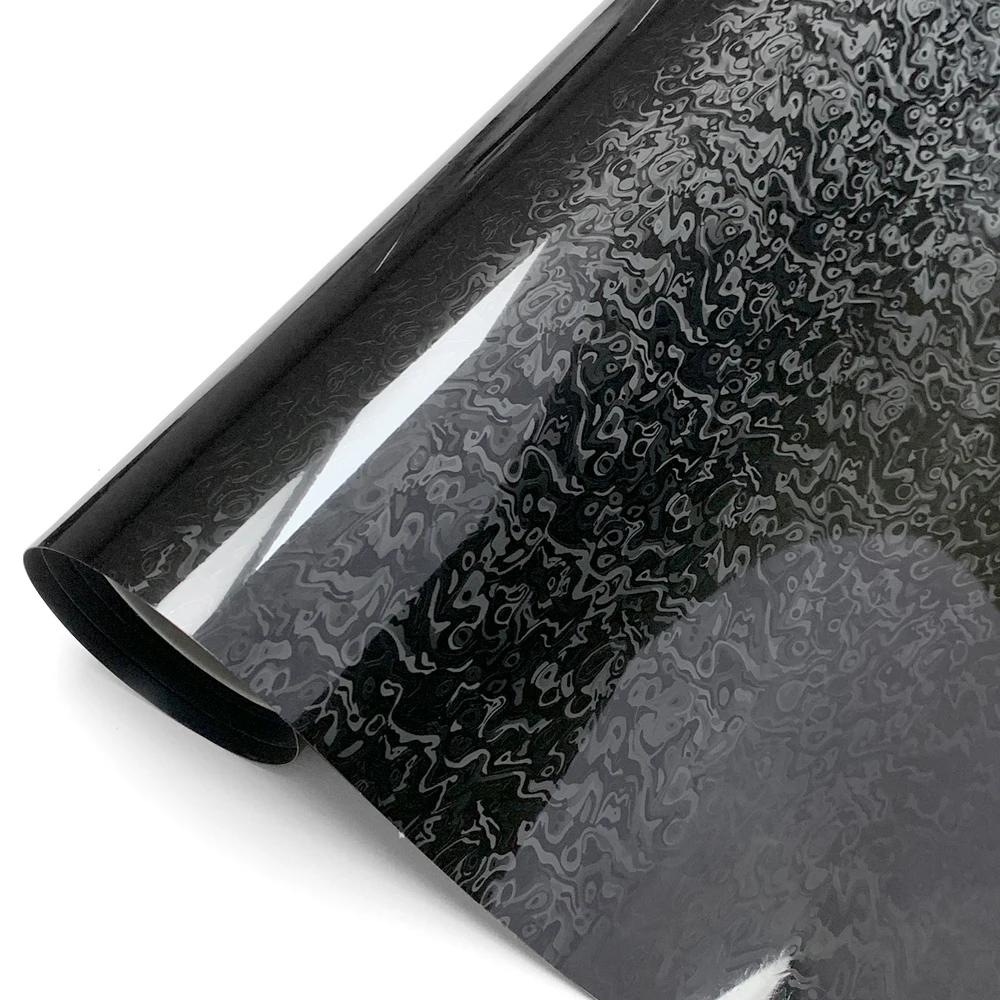 Car Sticker Glossy Matte Protective Films Ghost Black Silver Sheet Cabinet Door Handles Computer Laptop Furniture DIY Stickers