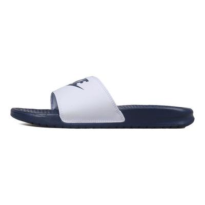 Benassi JDI Mismatch Slide Sandals Unisex Footwear Blue White 818736-410