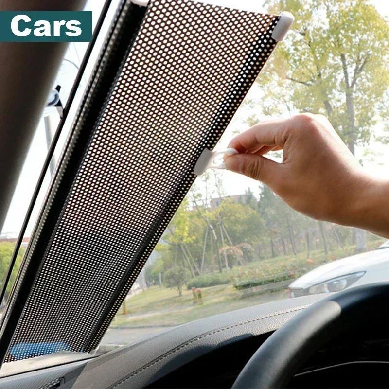 Retractable Suction Cup Roller Blinds Nail-free Blackout Curtain Household Bedroom Kitchens Balconies Sun Shading Rolling Blinds