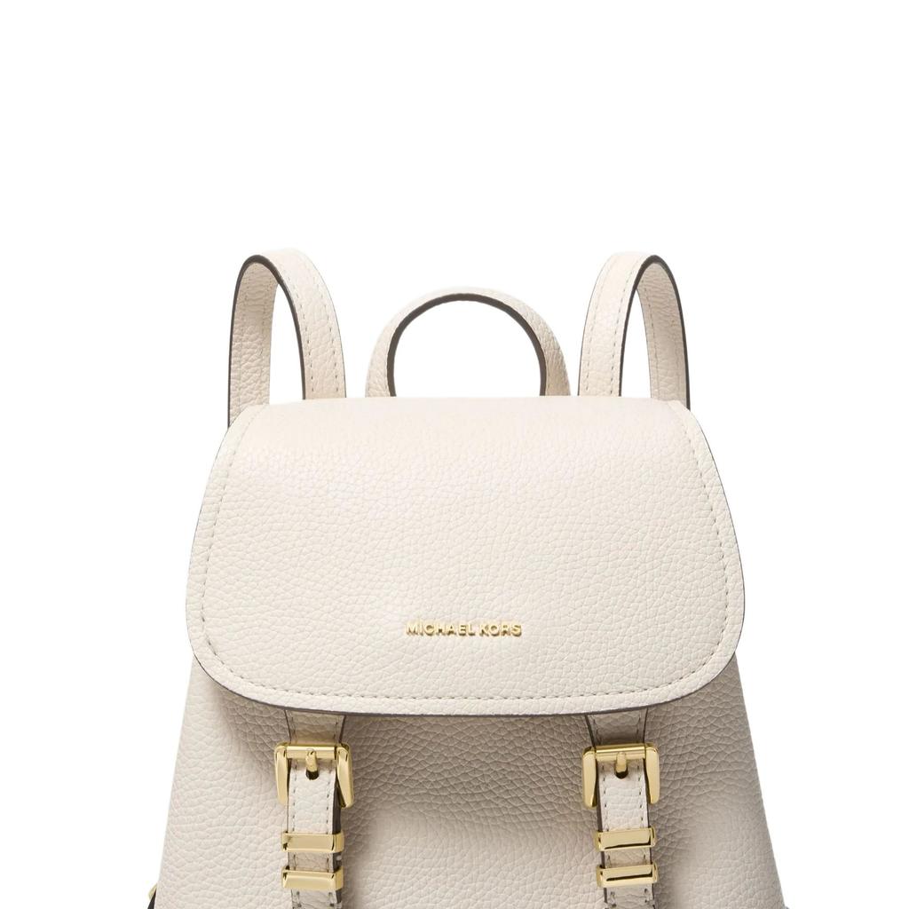 New MICHAEL KORS Quinn Cow Leather Crossbody Bag, Backpack Extra Small Women's Milk White 30T5GQNB0L-289