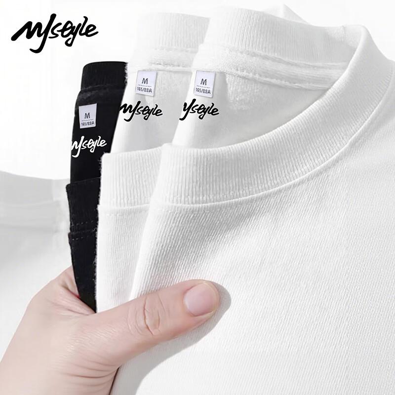 MJ STYLE Damen T-Shirt mit kurzen Ärmeln aus reiner Baumwolle