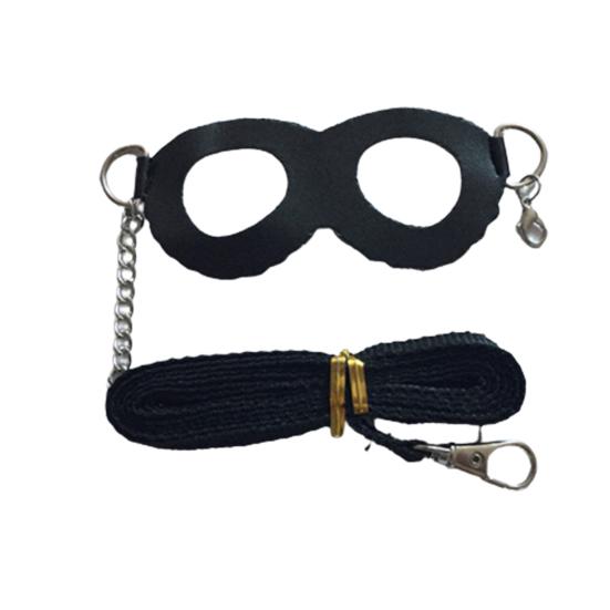 Squirrel Harness Anti-knot Leash Chest Anti-biting Faux Strap Leather Pet
