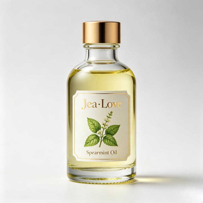 High Quality Spearmint Essential Oil Natural Herbal Essential Oil for Cosmetics Perfume Home Fragrance OEM ODM Factory Supply 1KG