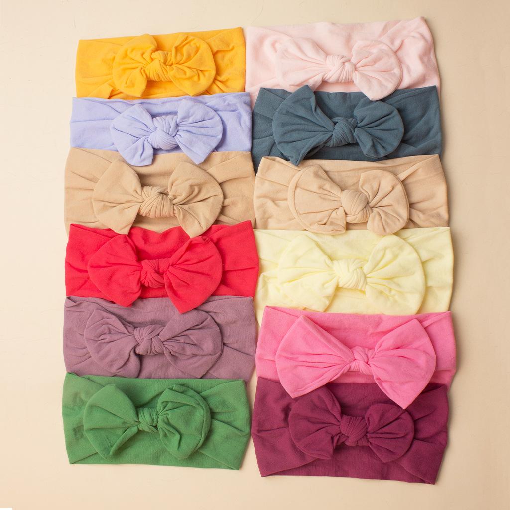 Baby Girl Bohemian Hair Accessories Flower Headband Bow