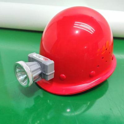 Casco di sicurezza ricaricabile in fibra di vetro con lampada frontale C-X2S