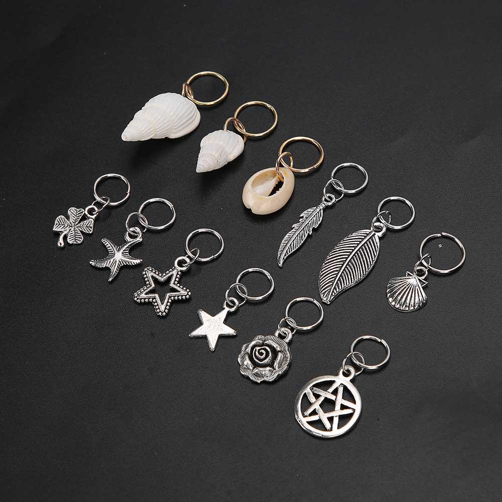 70pcs Hair Braid Rings Dreadlocks Bead Ring Fashion Hair Decoration Accessories