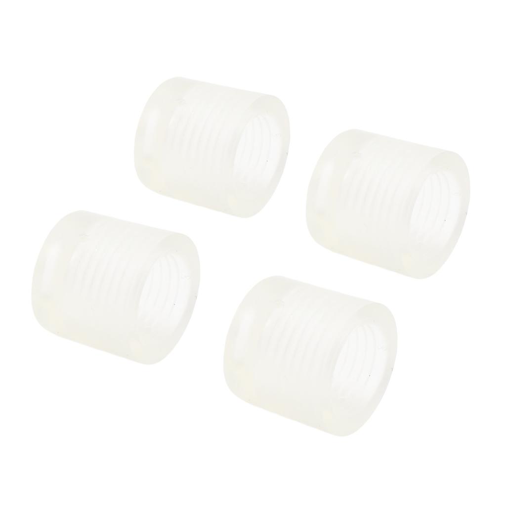 4Pcs Sewing Machine Plastic Cushion Feet Pads Fit for Singer Non Slip Bed Vibration Reduction