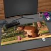 Masha and the Bear Mouse Pad Cartoon Lockedge Large Gaming Pad Computer Gamer Keyboard Mat Desk Mousepad PC Desk Pad