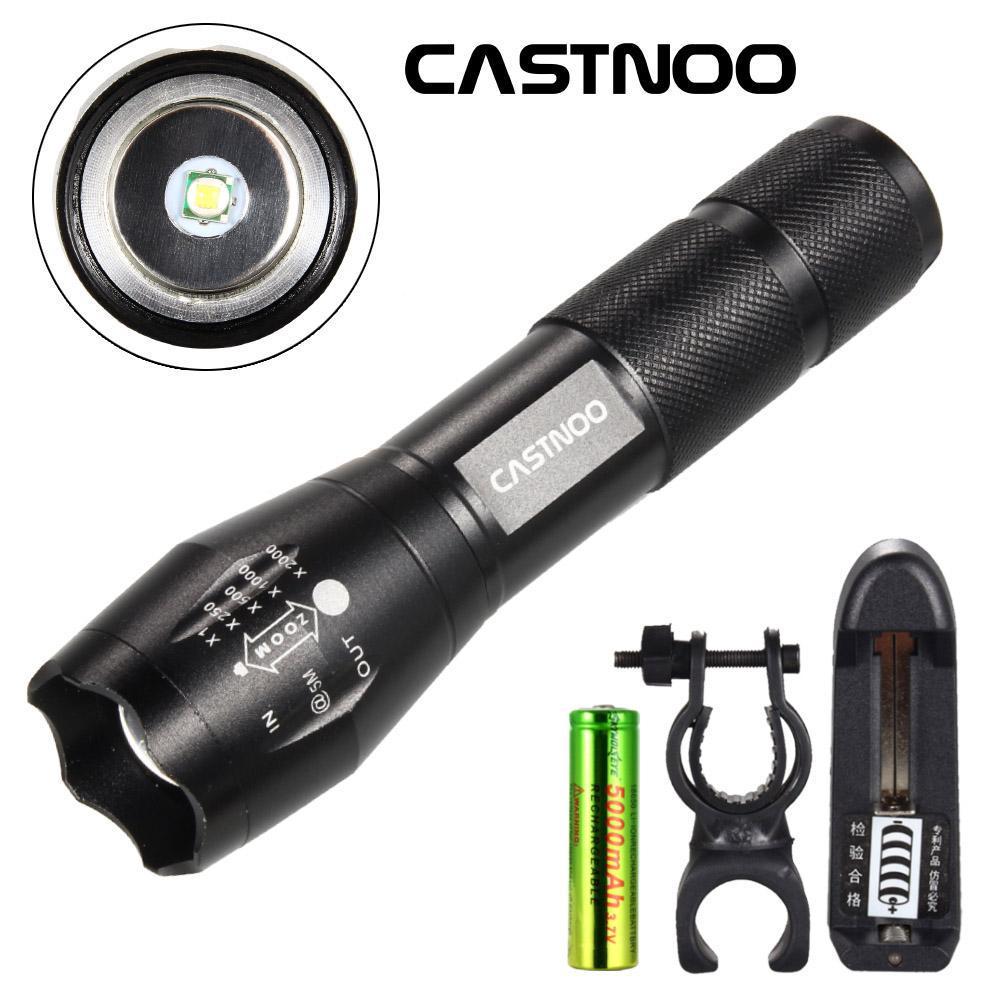 2 x 15000LM Tactical Military LED Flashlight Torch Zoom Lampe 18650 Battery 2 x 15000LM Tactical Military LED Flashlight Torch Zoom Lampe 18650 Battery