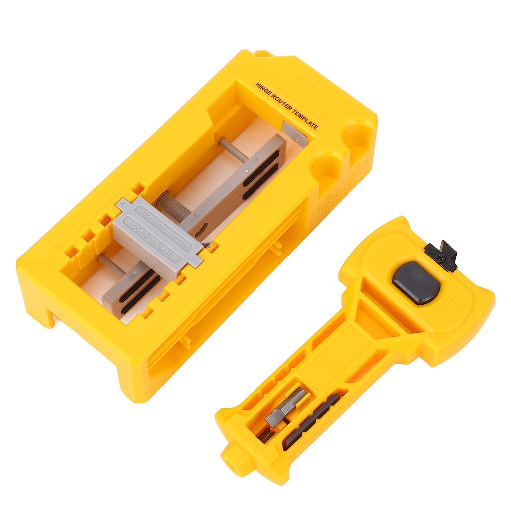 Door Hinge Latch Installation Kit Plastic Accurate Adjustable Door Hinge Jig and Latch Installation