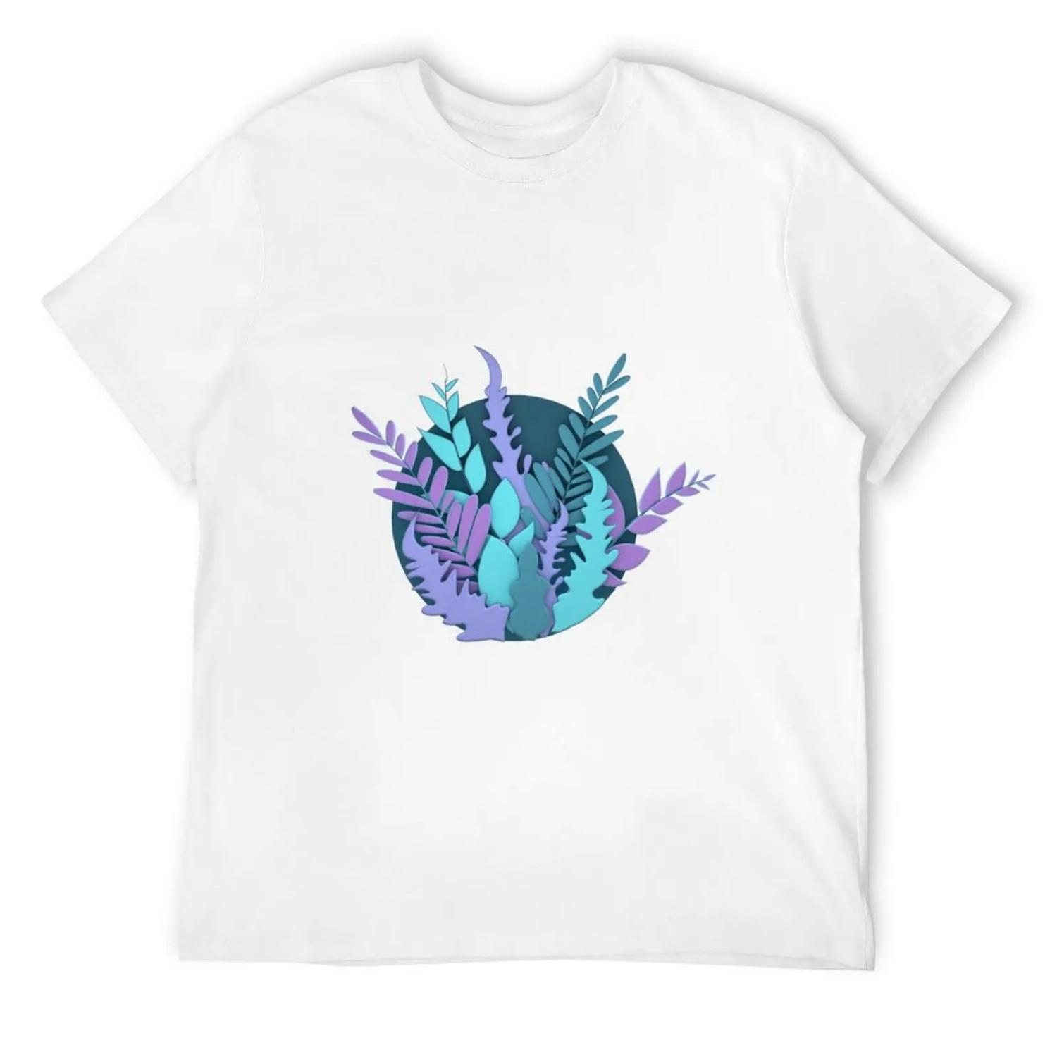 3d Floral circle T-Shirt new edition football t shirt mens t shirts pack XXXXXL белый