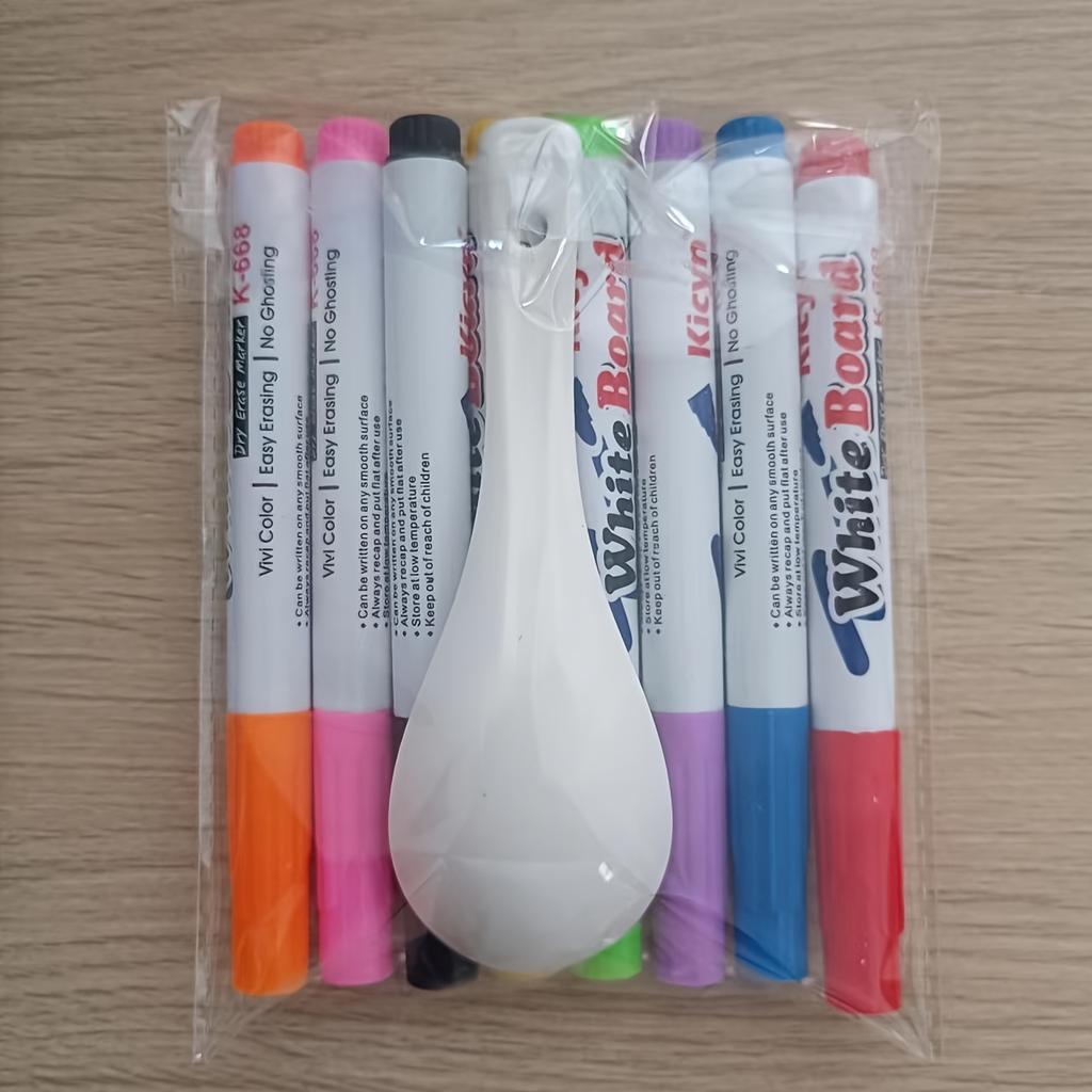 A Set of Magic Water Painting Pens with Floating Ink, Mixed Color Markers, Suitable for Painting, Various Handmade, a Fun Gift