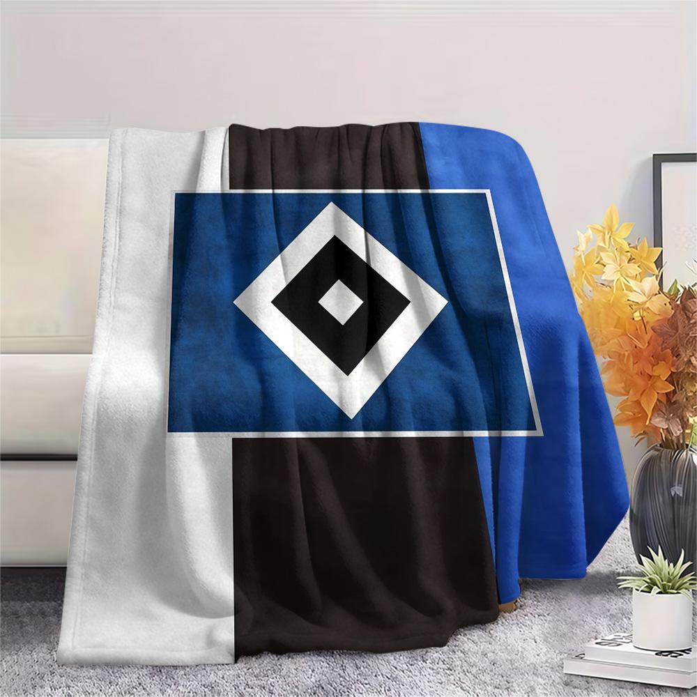 Hamburger SV Flanelldecke, Hohe Qualität, Bequem für alle Jahreszeiten, Heimdekoration, Wärme und Komfort